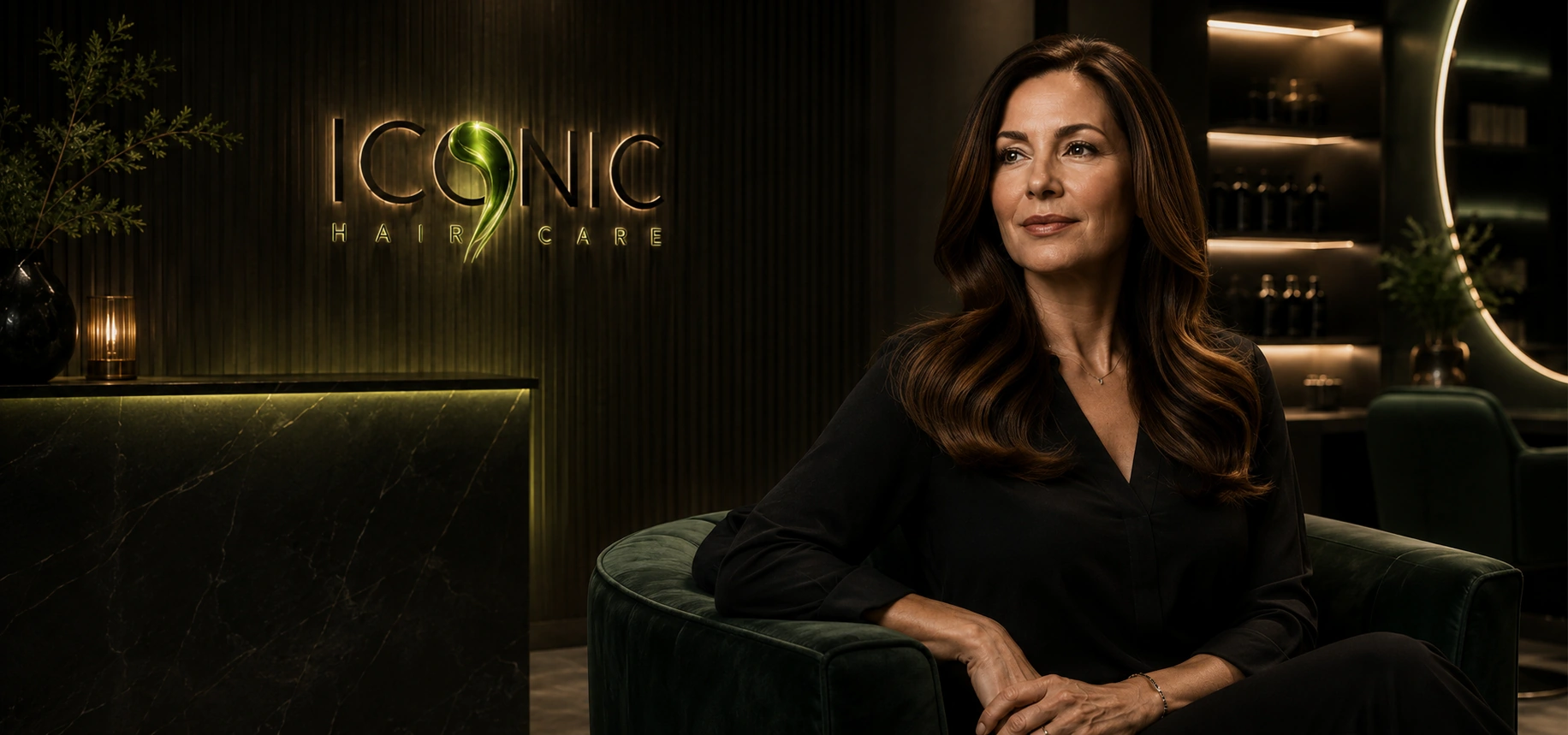 ICONIC women hair replacement transformation